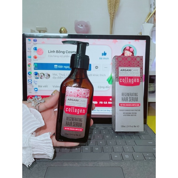 DẦU DƯỠNG TÓC ARGANICARE COLLAGEN HAIR SERUM