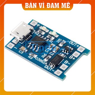 Mạch Sạc Pin TP4056 có IC bảo vệ