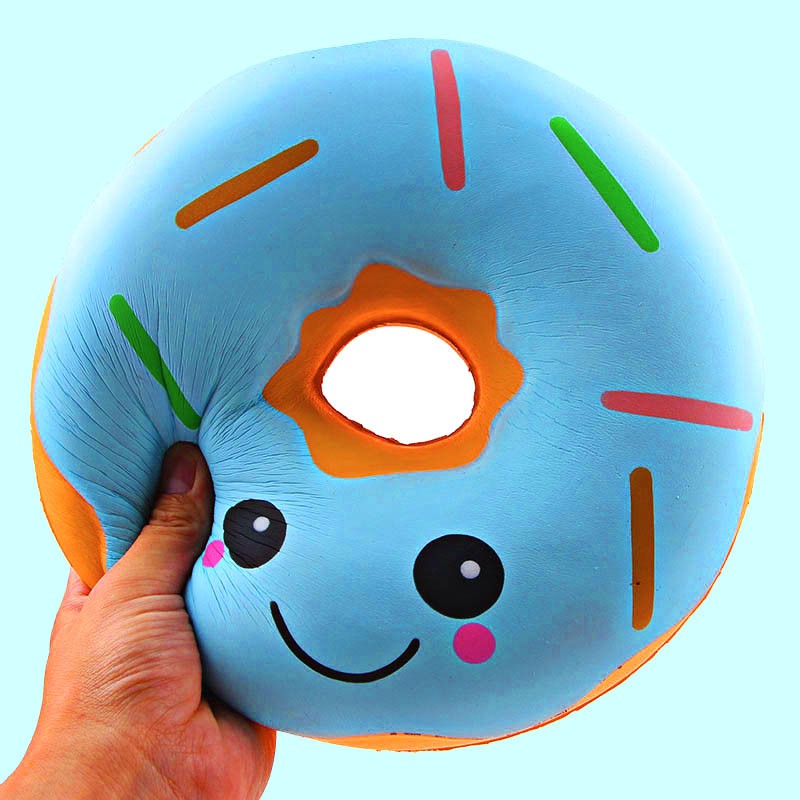 Đồ chơi Squishy bánh kem donut donus tròn đại khổng lồ sáng tạo ngộ nghĩnh