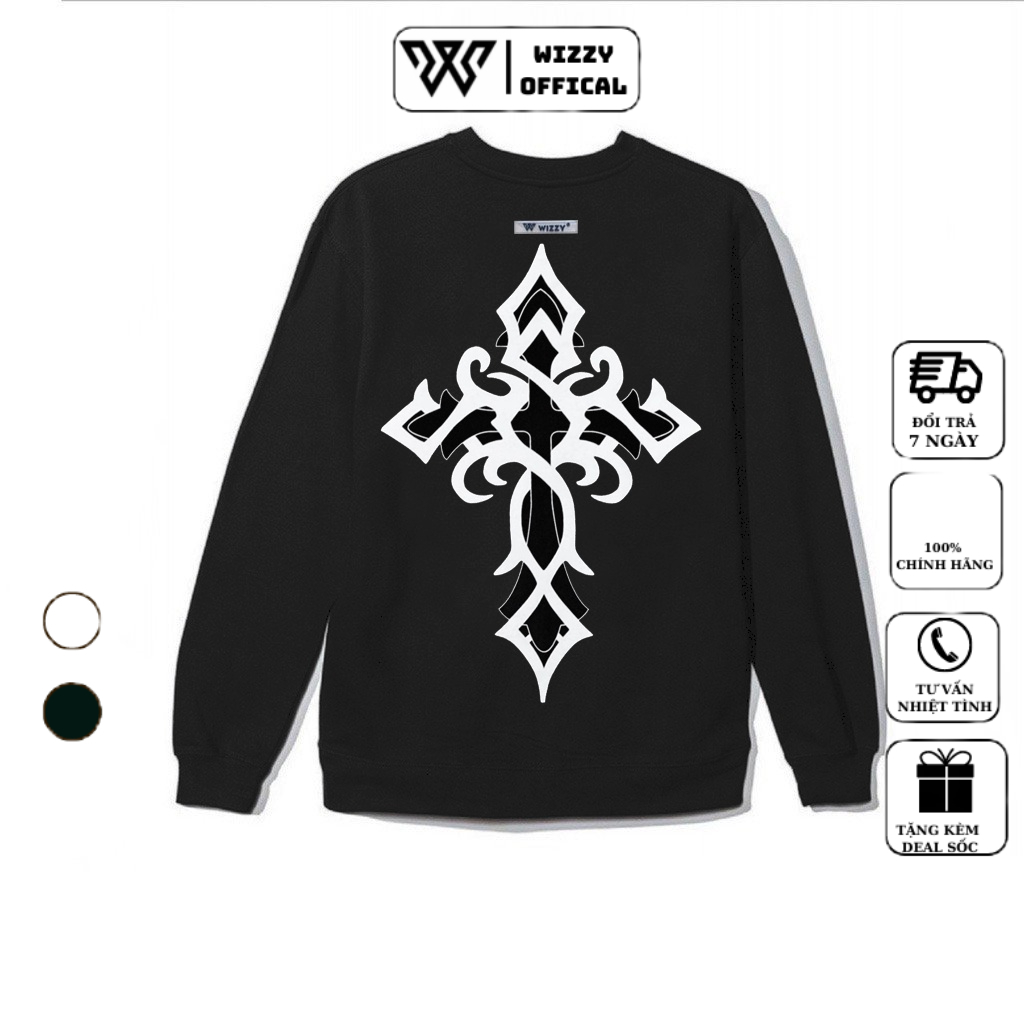 Áo nỉ nam chất mịn, áo sweater nam thu đông unisex cổ tròn dài tay hình in cá tính mã STW11 thanhga