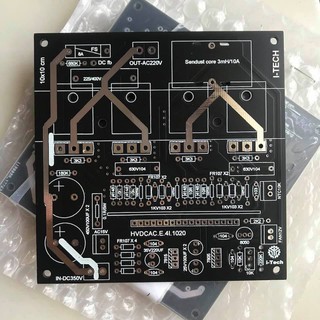 DIY bo mạch kích điện 350VDC - 220VAC sóng sin chuẩn dùng IGBT hoặc MosFet