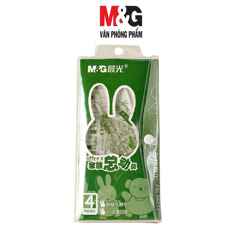 Thước bộ M&G FRL96011 Có hình chú Thỏ dễ thương