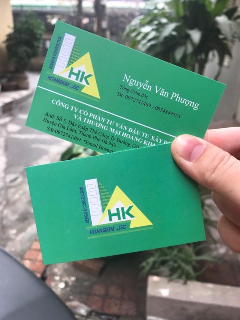 In card visit, thẻ tích điểm phiếu bảo hành ..in theo yêu cầu