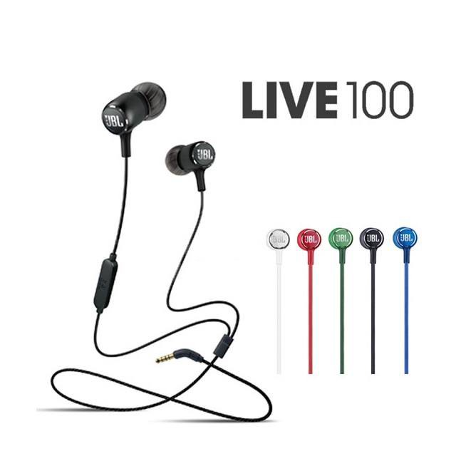 Puki shop / Tai nghe JBL LIVE 100 chính hãng-Tai nghe nhét tai JBL Live 100