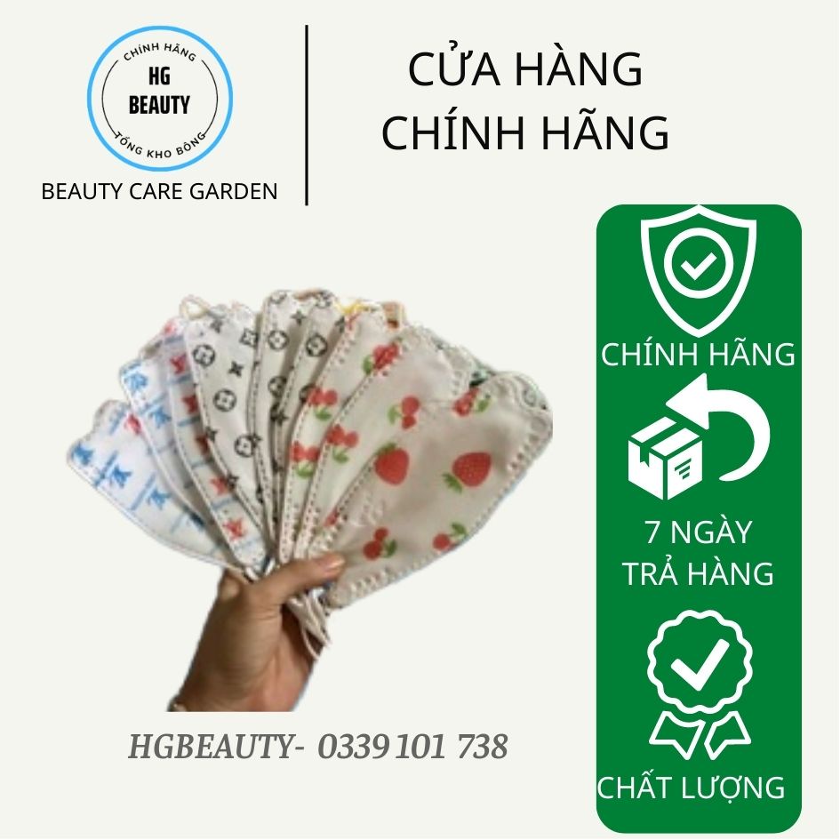 [Bịch 10 chiếc] Khẩu trang KF94 Long Hưng cho em bé