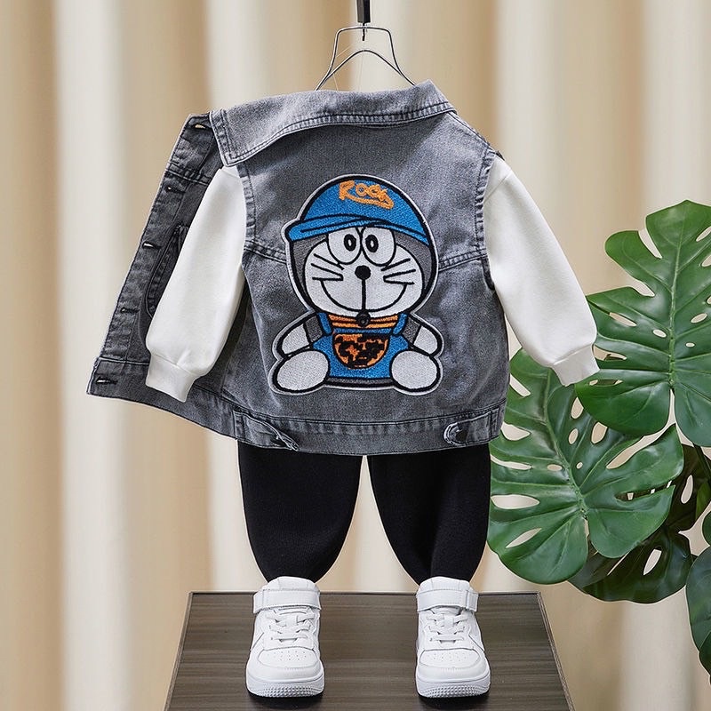 Áo bò Doremon cho bé 8-22kg