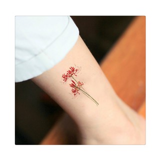 Hình xăm hoa bỉ ngạn M2
