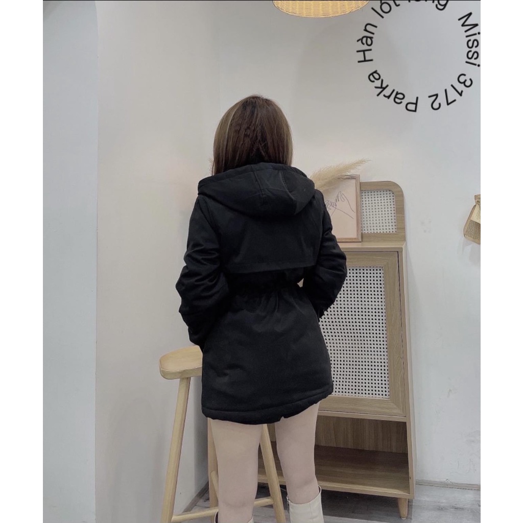 ÁO PAKA RÚT EO LÓT LÔNG CỪU SIÊU ĐẸP SIÊU SIÊU SÀNH ĐIÊU CHO CÁC CÔ NÀNG - RISE SHOPP