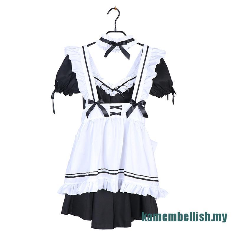 Dễ Thương Đầm Hóa Trang Cô Hầu Gái Phong Cách Lolita Pháp Đáng Yêu Cho Nữ