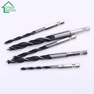 Bộ 5 mũi khoan 4 5 6 8 10mm vít 1/4 thiết kế tiện lợi HCS