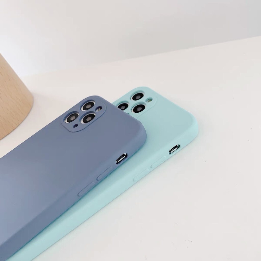Ốp điện thoại TPU viền vuông bảo vệ camera thời trang cho  6 6s 7 8 Plus Iphone X Xs Max Xr 11 11promax, 12promax