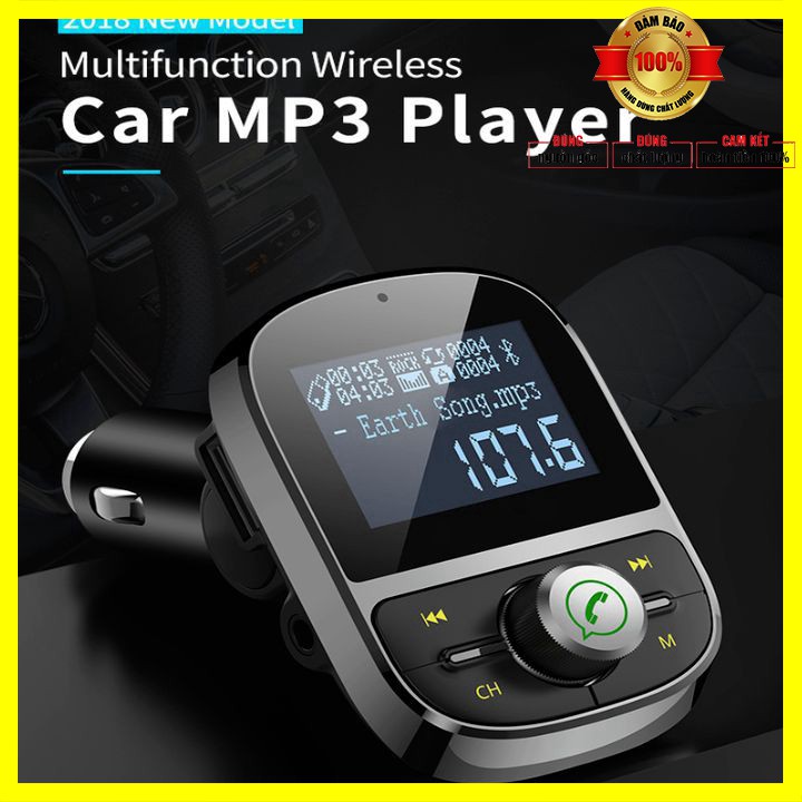 Tẩu nghe nhạc ô tô nhãn hiệu Hyundai HY-92 nghe nhạc MP3 có tích hợp cổng sạc USB - bảo hành 6 tháng