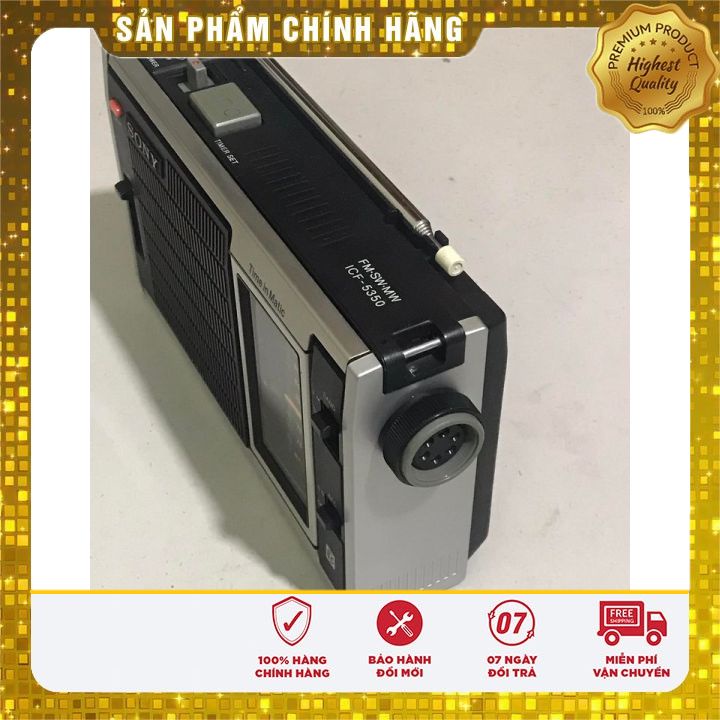 Radio 3 BAND SONY ICF-5350 Made in Japan