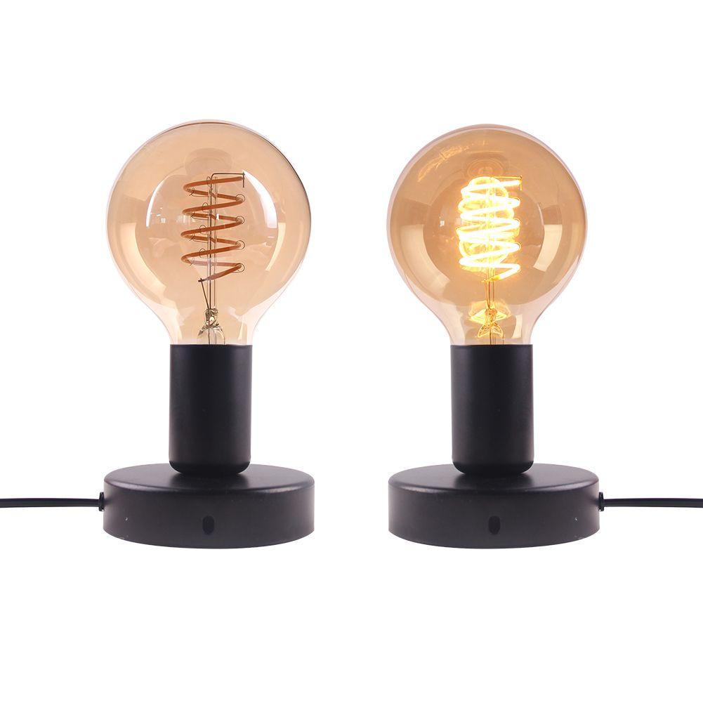 Chuôi Đèn Bằng Kim Loại Phong Cách Vintage Sáng Tạo