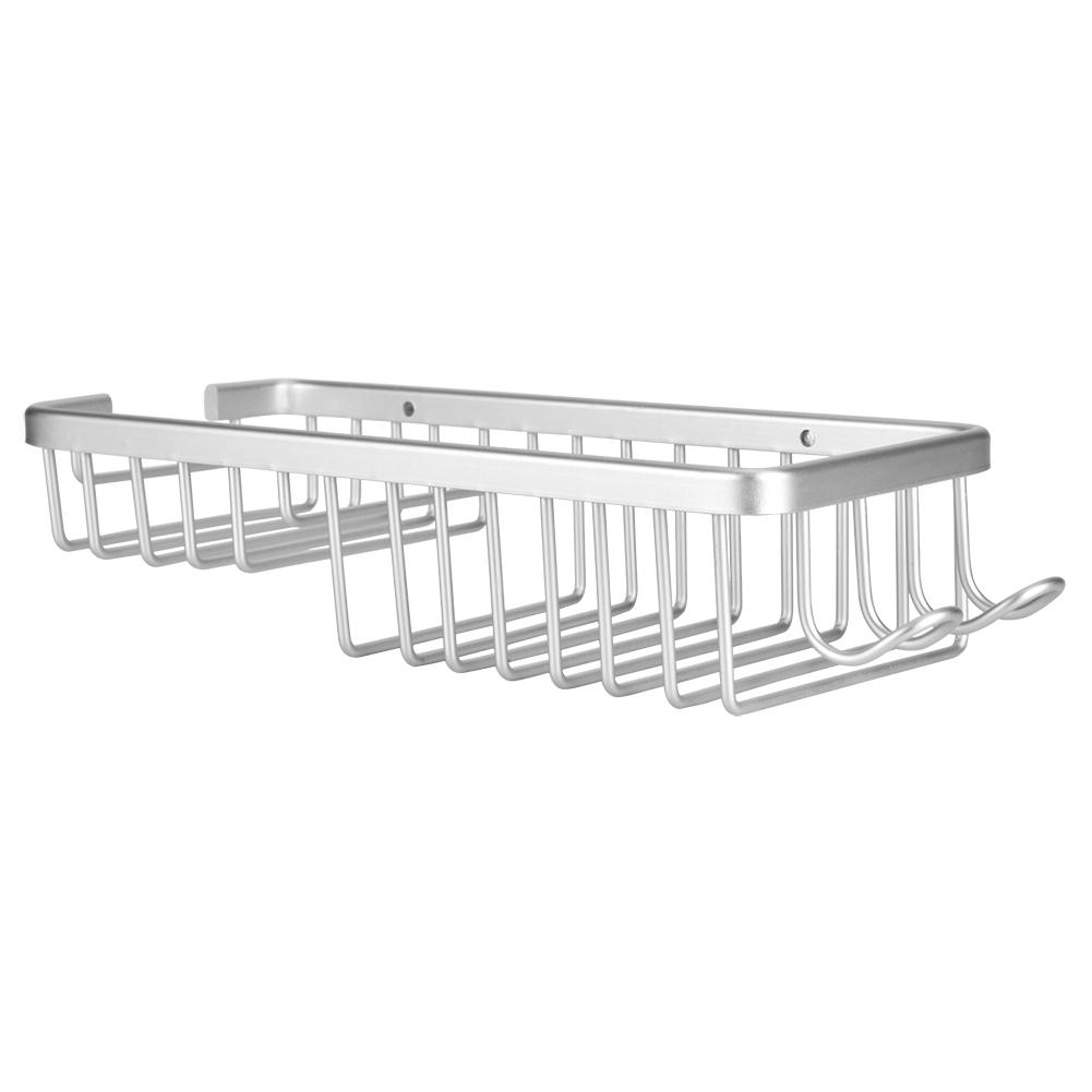 Rack Mounted Alloy Storage Aluminum Kitchen Bathroom Shelf