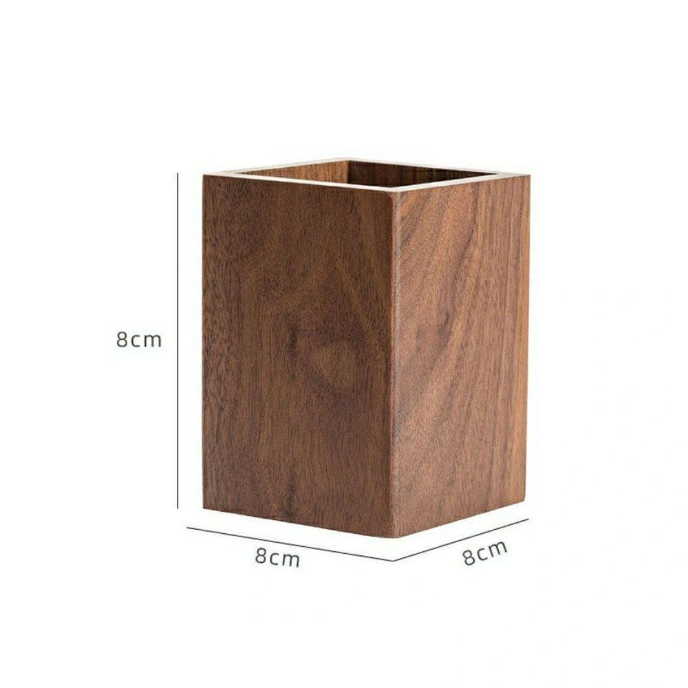 Hộp Đựng Bút Bằng Gỗ Thời Trang Sáng Tạo Để Bàn Cho Học Sinh / Văn Phòng
