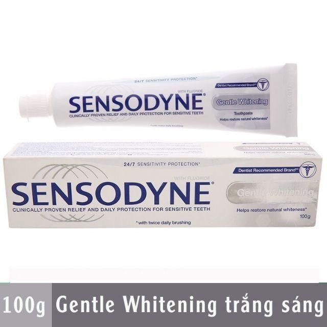  Kem đánh răng sensodyne - giảm ê buốt 24/7