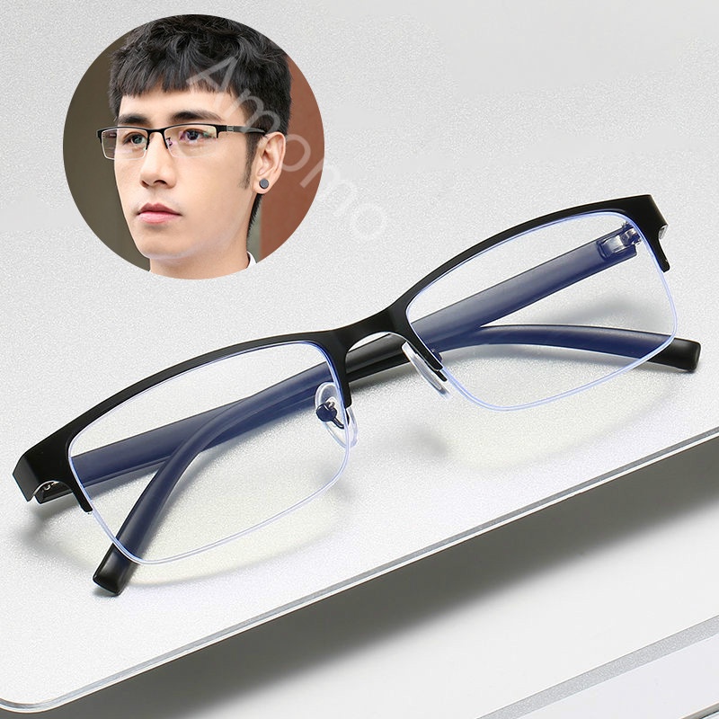 ❡kính nam/kính cận có độ Mắt Cận -0.5 ~ -6.0 Cổ Điển Chống Bức Xạ / Ánh Sáng Xanh 50-600