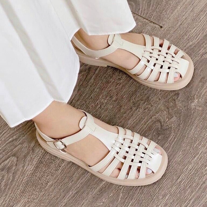 Sandal Rọ Dây Đan