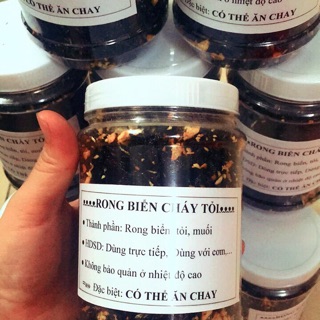 Combo 10 hủ rong biển cháy tỏi