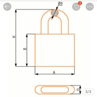 Khóa Việt Tiệp 40mm