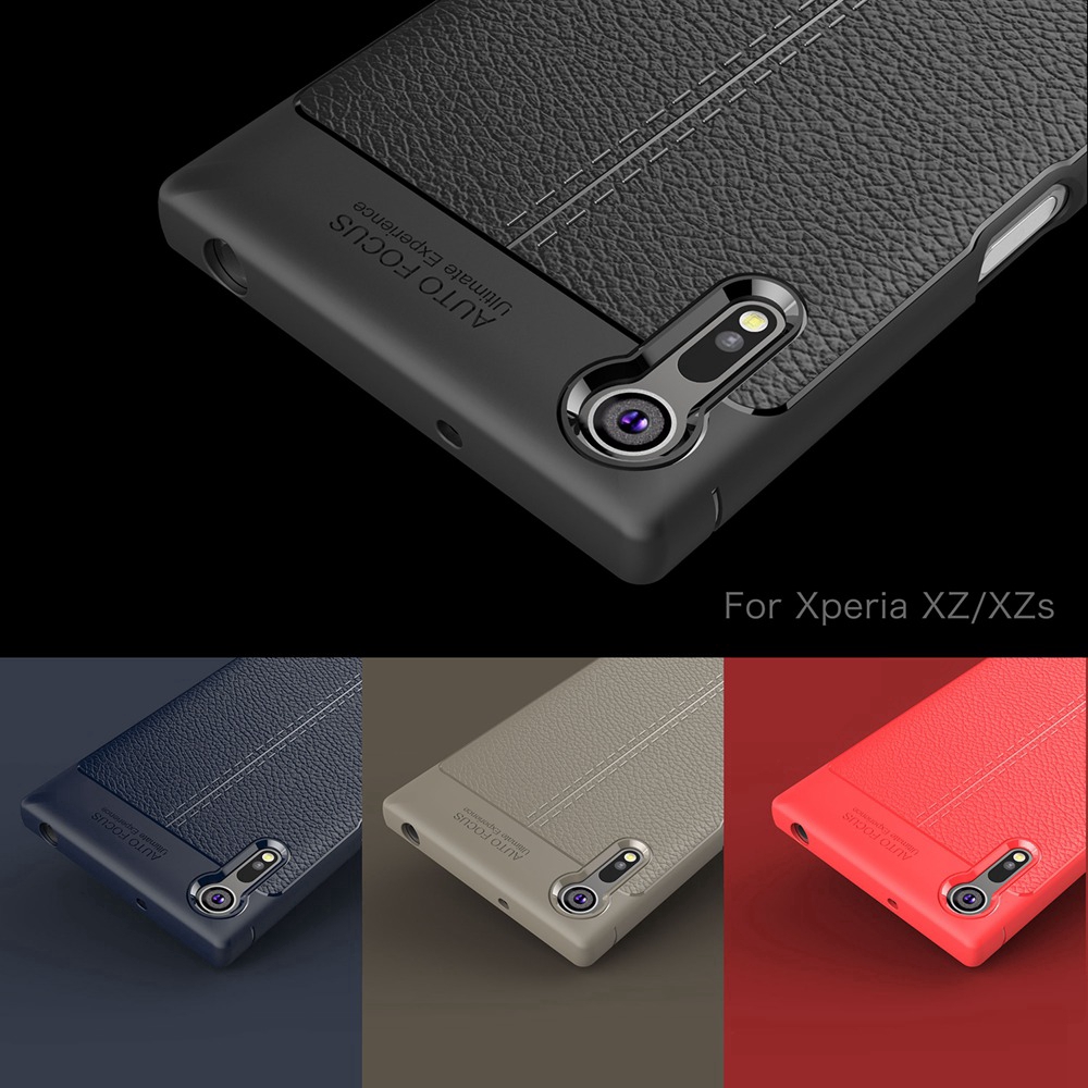 Ốp điện thoại tpu silicon mềm chống sốc phong cách cổ điển cho Sony Xperia XZ F8331 F8332