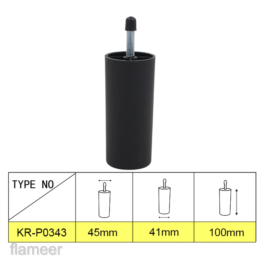 Set 4 Chân Gắn Ghế Sofa 100mm