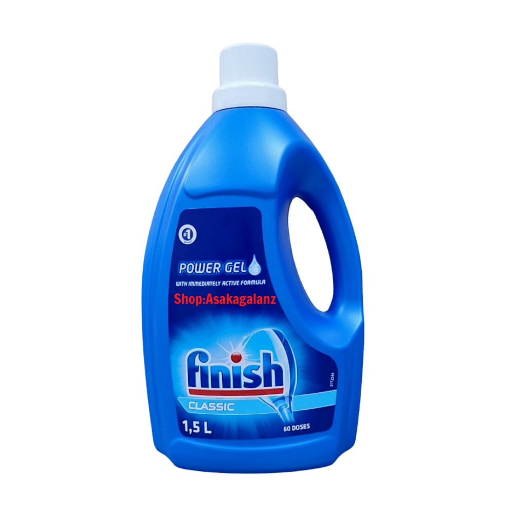 Gel rửa bát Finish Classic 1,5 lit