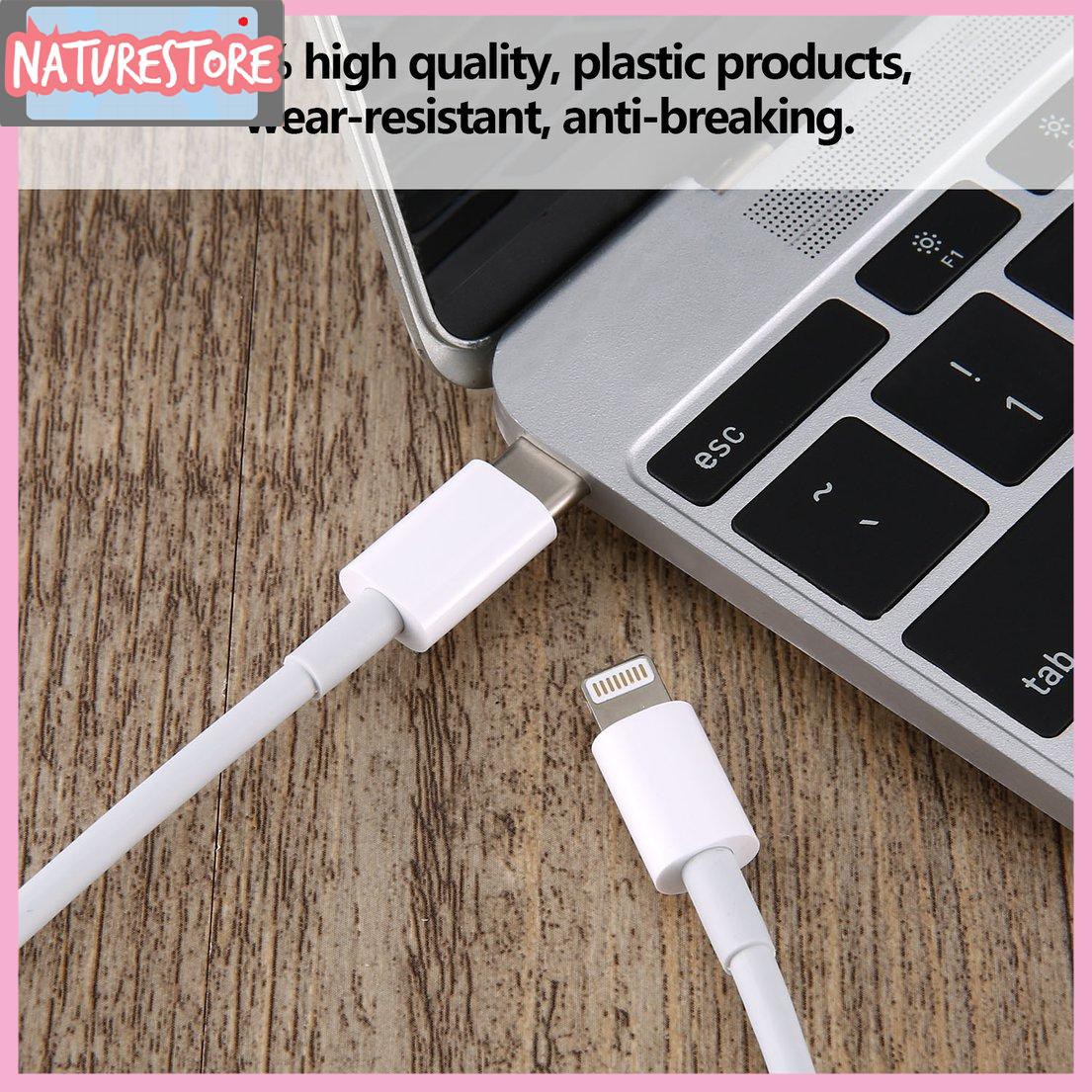 [NTS] Cable Type-C to Lightning Cable PD Charging Cable USB for iPhone X7 8 Plus XS