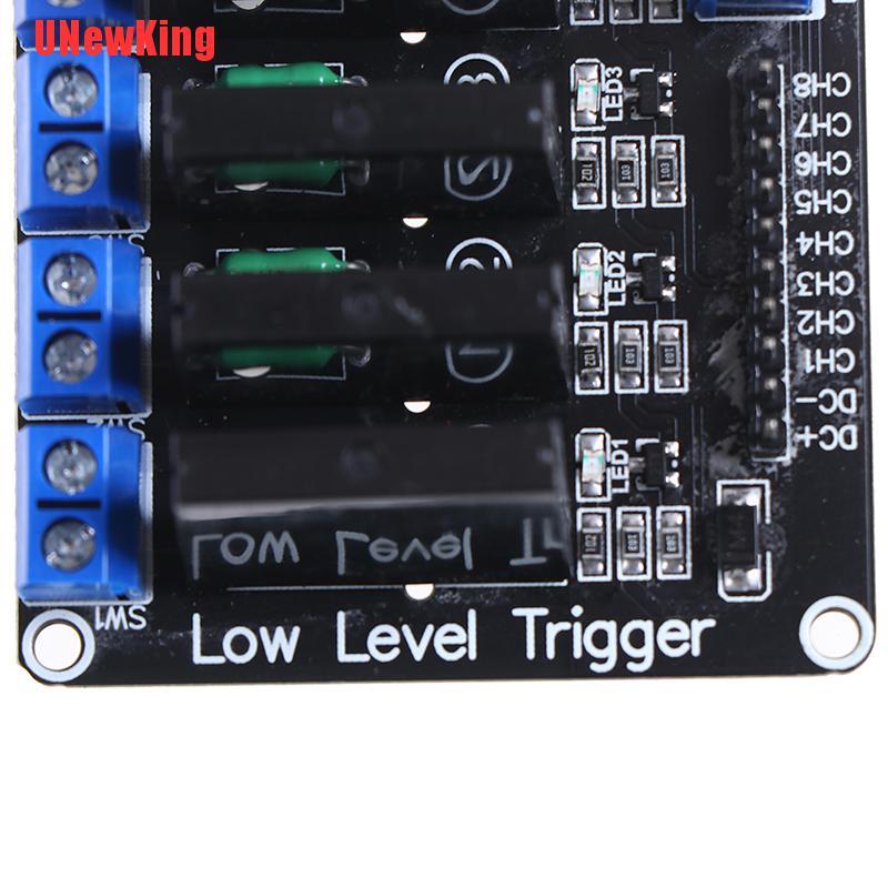 Mô Đun Rơ Le 5v 1 / 2 / 4 / 8 Kênh Ssr G3mb-202p Cho Arduino