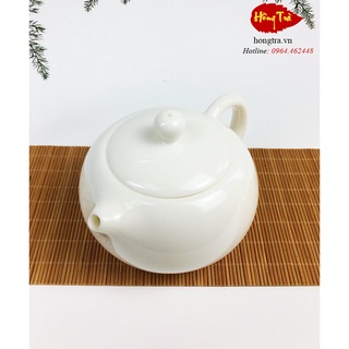 Ấm sứ tây thi bạch định 220ml