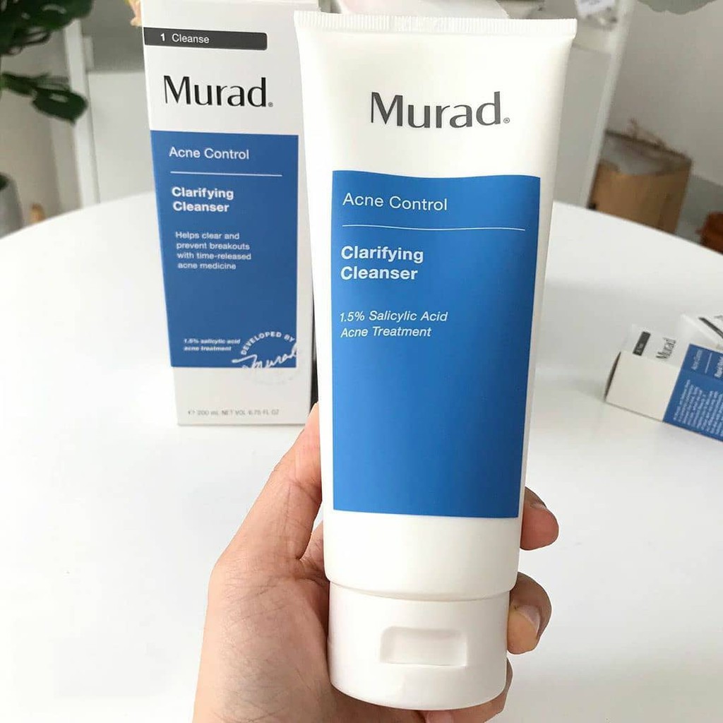 [ Chính Hãng ]  [MUA 1 TẶNG 1] Sữa rửa mặt trị mụn Murad Clarifying Cleanser