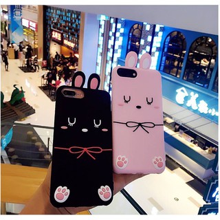 Ốp lưng điện thoại iphone, mẫu thỏ cute Maxtini