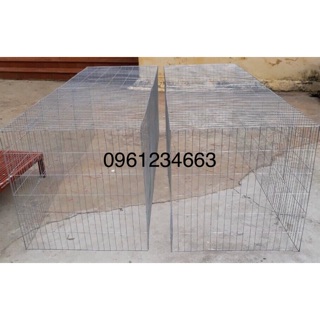 Lồng chạy 1 dàn cho gà chọi 200cm x80x80 cm