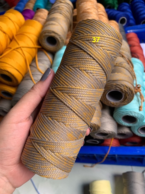 Sợi dệt loang cuộn 130gram