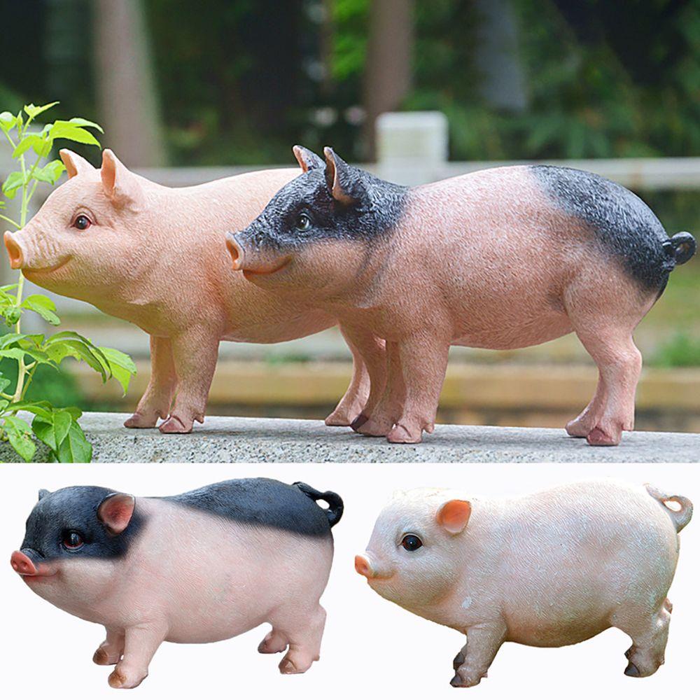 Mô Hình Heo Con Xinh Xắn Trang Trí Sân Vườn