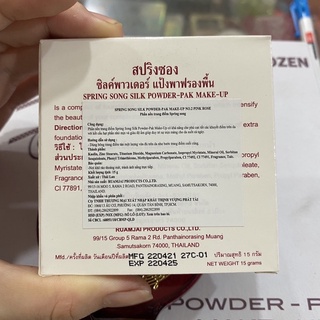Phấn trang điểm con én đỏ 15gr