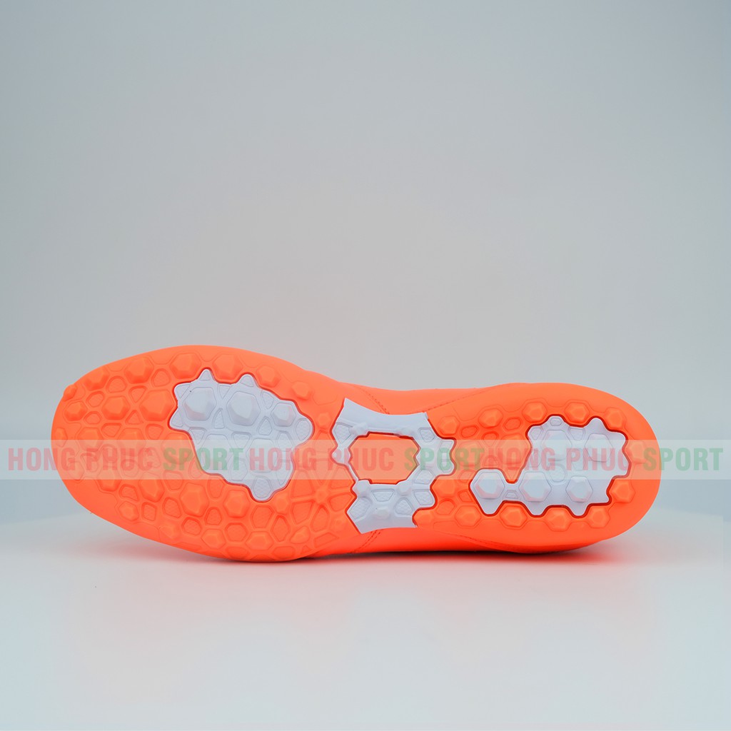 GIÀY ĐÁ BÓNG CHÍNH HÃNG CAO CẤP SITO CỔ CAO MÀU CAM (TẶNG ỐP CHÂN VÀ TẤT)