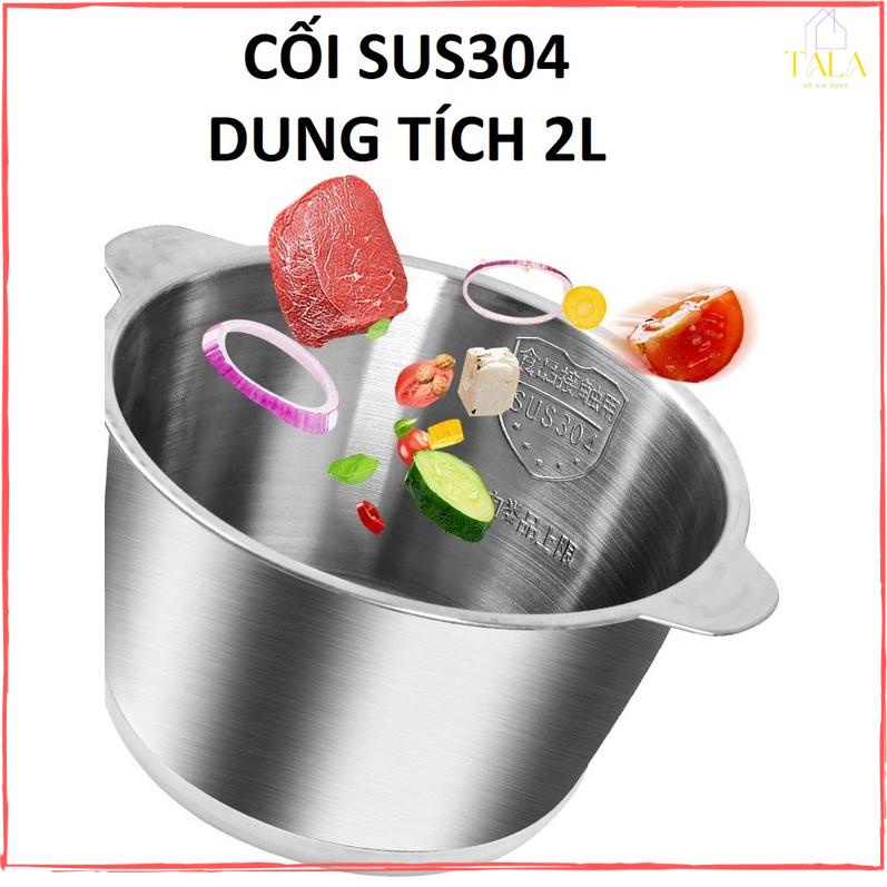 [Có Bảo Hành] Máy Xay Thịt Đa Năng Dung Tích 2L, Cối SUS304, 4 Lưỡi Dao, Động Cơ Lõi Đồng, Công Suất 250W Mạnh Mẽ