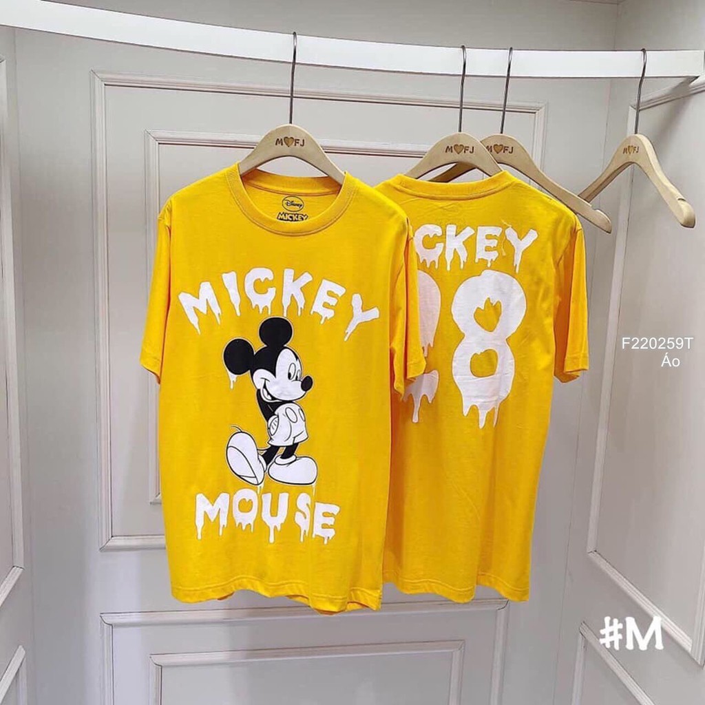 Áo Thun Nữ In Mickey 28 Dễ Thương Thời Trang