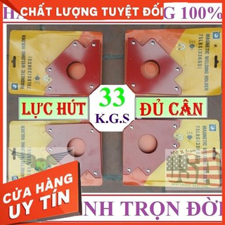 Bộ 3 nam châm góc vuông 33kg, ke nam châm
