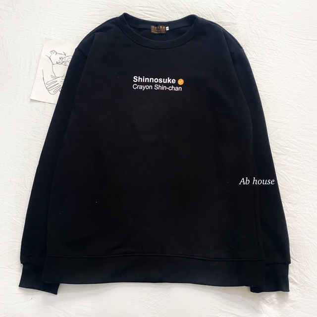 Áo Nỉ Sweater Shin Dáng Rộng Unisex ( Ảnh Thật) | BigBuy360 - bigbuy360.vn