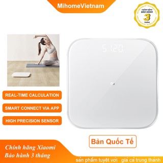 Cân Điện Tử Thông Minh Bluetooth Xiaomi Smart Scale Gen 2 Bác Sĩ Gia Đình