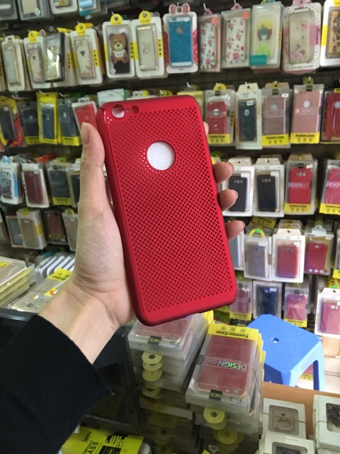 Combo: 3 món ( ốp ip6plus đỏ; ip7 plus gold;kính trắng 7+)