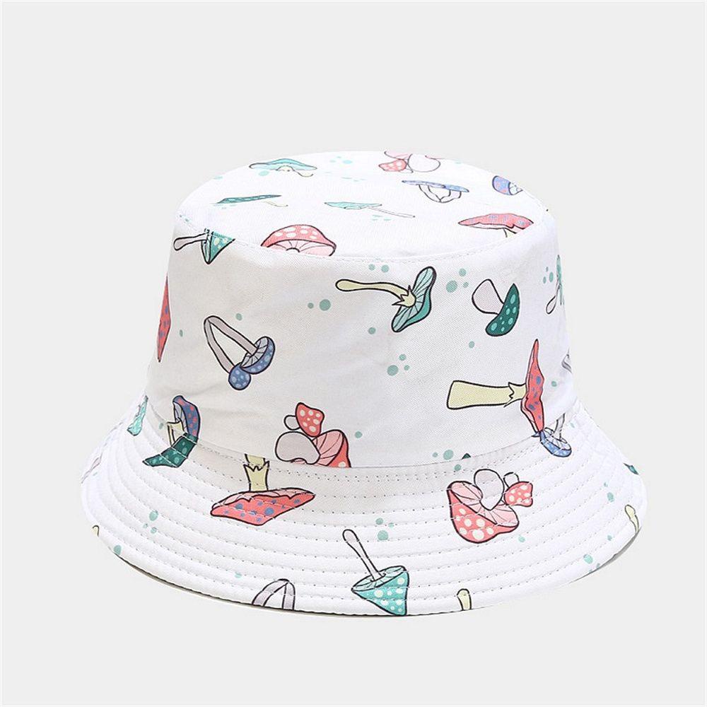 BSUNS Mũ Bucket In Hình Nấm Thời Trang Mùa Hè Cho Nam Nữ