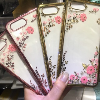 Ốp lưng Oppo A3S hoa hồng