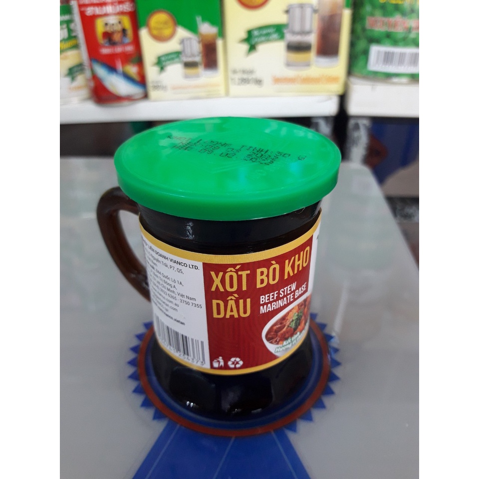 Xốt Bò Kho Dầu Vianco  ly 50gr chuyên dùng nấu bò kho, ra-gu, chay mặn đều dùng được