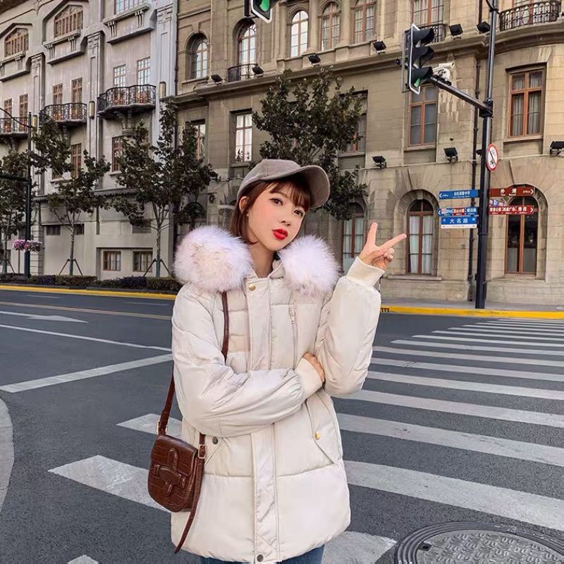 Áo phao nữ lông vũ áo khoác dày quảng châu cao cấp chất đẹp