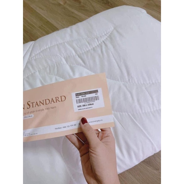 Ruột chăn bông Evero - STANDARD trắng siêu dày ấm - Ruột chăn mùa đông