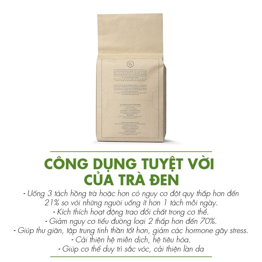 Trà đen viên B471 Dotea 500g - Trà đen pha trà sữa - Chát Đặc Ngọt Hậu Hương Thơm Nồng Đượm - Trà đen pha chế